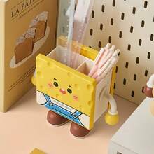 1 buah Tempat Pena Kartun Kreatif, Kotak Organizer Meja, Dekorasi Meja Siswa, Tempat Kuas Makeup, Aksesori Meja Kantor Berkualitas Tinggi - MultiWarna - View 9
