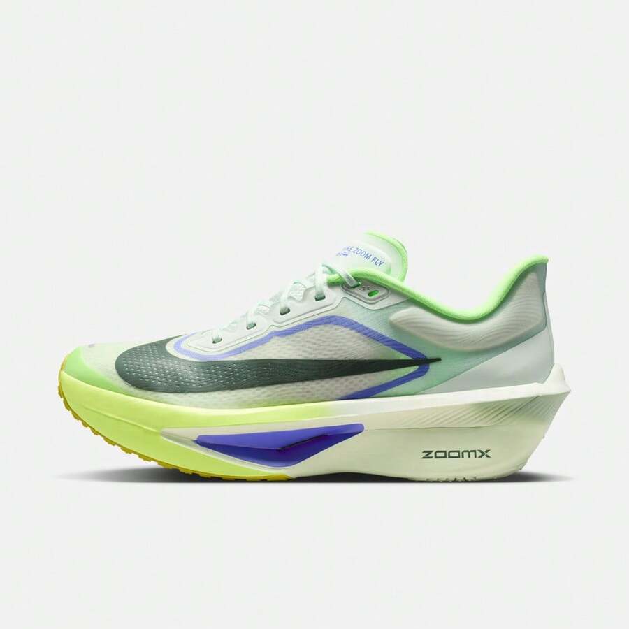 Giày chạy bộ nam ZOOM FLY 6, cổ thấp, thể thao, tập luyện, đa năng. - Màu xanh Ô liu - Xem 1