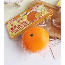 全新水果挤压玩具套装，包含逼真的橙子、西瓜和各种水果形状，采用优质柔软的TPR材料制成，无异味，亲肤，表面光滑，抗撕裂性强。 - 查看 4