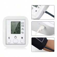 3-In-1 Kit: Blood Pressure Monitor + Pulse Oximeter + Glucometer - Accurate And Portable Family Health Monitor✅ (Includes 50 Test Strips + 50 Lancets), Battery Operated, A Gift For Parents And Grandparents - ALPS-GRAY - View 5
