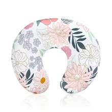 Nursing Pillow Cover, Made Of Soft Knitted Fabric, Designed For Moms, Featuring Fashionable Floral Pattern (Pillow Cover Only) - Multicolor - View 15