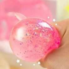 Colorful Glitter Filled Dachshund Dog Squishy Fidget Toy, Soft Squeeze Stress & Anxiety Relief Sensory Toy, Ideal Easter Basket Stuffer & Birthday Gift For Kids & Adults - Random Color - 小狗紫 - 查看 8