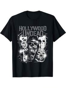 Official Merchandise - Metal Masks T-Shirt S-3XL 230g - Black - View 2