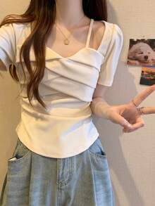 Women Tops - Black - View 8