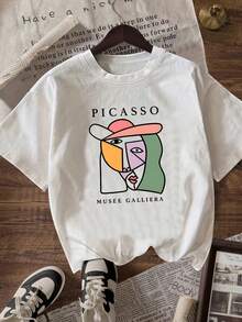 Women T-Shirts - [White] - View 1
