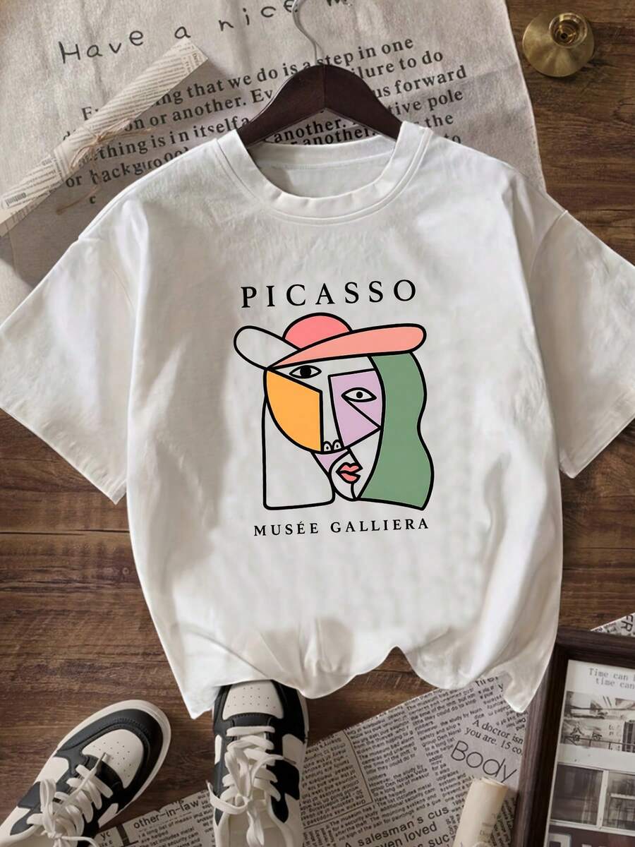 Women T-Shirts - [White] - View 1