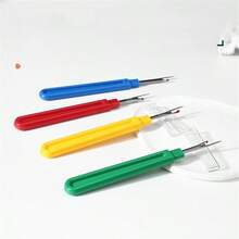 3/8-Pack Seam Rippers Set - Handy Stitch Removal Tool For Sewing, Embroidery & Crafting - Portable Thread Cutter Remover With Safety Cap - Thread Remover - View 7