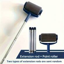 Large Self-Feeding Paint Roller Set - Perfect For Latex And Wall Paints, Smooth Even Coating, Easy To Use, 7-Inch Roller Length, Metal & Plastic Material, Durable Paint Application Kit For Home Renovation - A - View 11