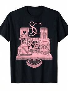 Women T-Shirts - Black - View 6
