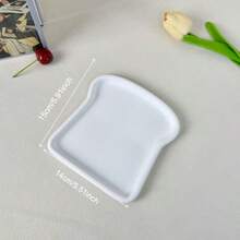 Bộ khay đựng trang sức bằng thạch cao trắng, hộp đựng đồ trang điểm hình trứng Phục Sinh/mây/tam giác/bánh mì, nhiều kiểu dáng để đựng bông tai, nhẫn, dây chuyền, đồ trang trí bàn làm việc và đạo cụ chụp ảnh, món quà lý tưởng cho Lễ Phục Sinh và Ngày của Mẹ. - Nhiều màu - Xem 14