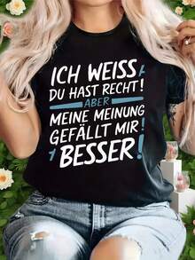 Women T-Shirts - Black - View 2