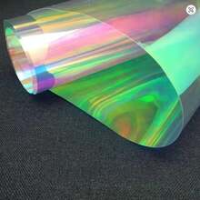 Wide 50cm By 5M Iridescent Car Window Foils Rainbow Tint Film Auto Home Decorate Holographic Window Glass Film Block Solar UV Protector Window Sticker Films - 1PC - View 5