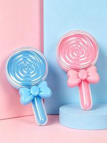 6pcs Children's Birthday Party Candy Boxes, Gender Reveal Party Supplies, Lollipop Shaped, Suitable For Kids Birthday Party Favors, Classroom Rewards, Creative Gifts, For Girls And Boys, Baby Shower Party Favor Fillers, Valentine's Day Gift Ideas, Easter Basket Stuffers, Interesting Piggy Banks For Toddlers - Multicolor - View 2