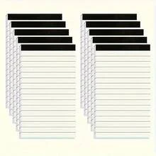 10 piezas de Libretas de notas mini portátiles | Notas adhesivas desprendibles, diario, adecuado para el hogar, la escuela, la oficina, regalos de papelería - Rectángulo - Ver 3