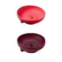 1/2/3/4/8 piezas Soporte de silicona para helados y paletas de hielo - Atrapagoteos de silicona para postres congelados y conos de helado. Adecuado para fiestas de verano, reuniones y actividades al aire libre, portátil y apto para lavavajillas - Multicolor - Ver 15