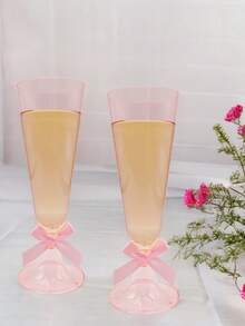 10 piezas de vasos de champán reutilizables de alta calidad, adecuados para fiestas, bodas, cumpleaños, San Valentín, Día de la Madre y diversas reuniones (Vasos de champán, vasos de plástico, vasos de cumpleaños) - Estilo aleatorio - Ver 12