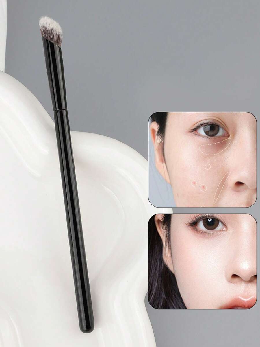 Cọ tán phấn mắt và tạo khối góc cạnh cho mũi, cọ trang điểm tạo hình dáng mắt và mũi, cọ tán phấn mắt và che khuyết điểm, dụng cụ trang điểm.