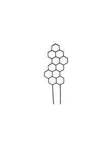 1Pc Plant Climbing Rack, Outdoor Potted Plant Support, Creative Flower Support, Vine Trellis, Plant Flower Holder - Multicolor - View 11