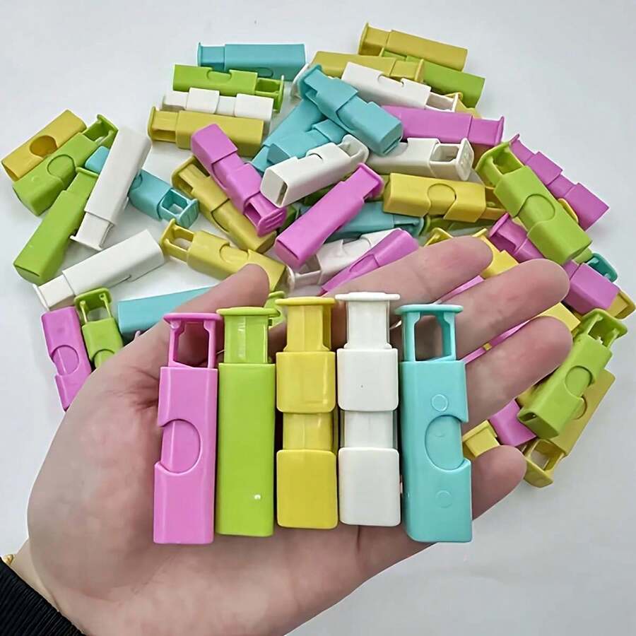 Bread Clips, Bagel Clips, Sealing Clips - Easy Squeeze Lock, Suitable For Sealing Various Bags, Household Kitchen Supplies