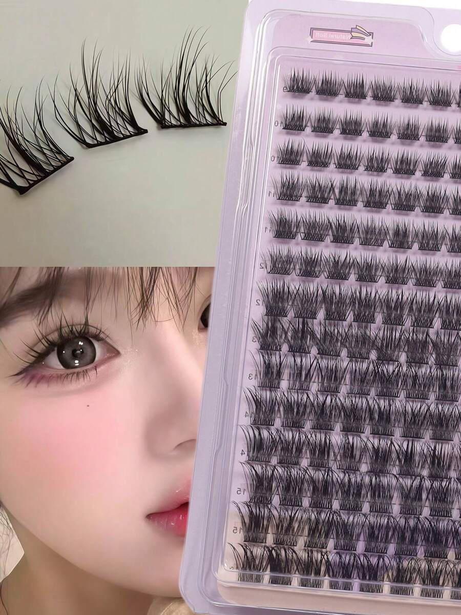 Búp bê lông chồn 5D với tóc xoăn nhiều lớp! Lông mi giả, kiểu tóc rối tự nhiên, độ bồng bềnh của tóc, lông mi mô phỏng. - Xem 1