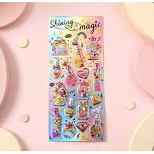 Stiker Jeli Shaker Rhinestone 3D Gaya Jepang Segar, Lembut, dan Imut, Terbuat dari Resin Permen dan Bahan Mainan, Transparan Mengkilap dengan Efek 3D yang Kuat, Dekorasi Tambahan Dapat Diubah Menjadi Stiker Perekat, Mudah untuk Menghias Buku Tempel, Casing Ponsel, Buku Harian, Sempurna untuk Berbagai Kerajinan DIY dan Dekorasi Grafiti. - MultiWarna - View 6