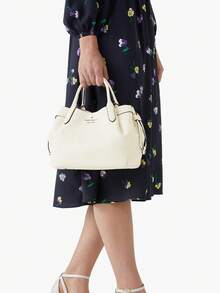 Kate Spade KS DUMPLING Women's Multifunctional Lightweight Commuter Style Shoulder Bag, Handbag, Tote Bag, Suitable For Daily Use - White - View 2