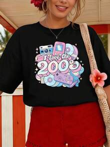 Women T-Shirts - Black - View 1