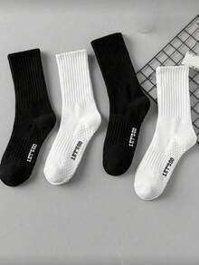 20-Pair Pack Of Unisex Solid Color Ankle Socks, Soft And Comfortable - Multicolor - View 1