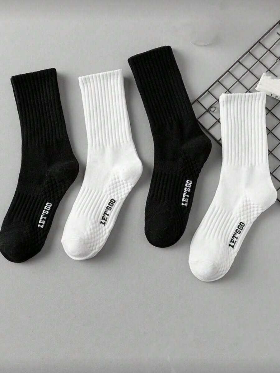 20-Pair Pack Of Unisex Solid Color Ankle Socks, Soft And Comfortable - Multicolor - View 1