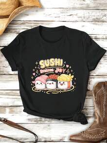 Women T-Shirts - Black - View 2