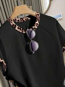 Conjunto de camiseta y pantalones cortos para mujer, color amarillo sólido, uso casual de verano, diseño gráfico, elegante, versátil, diario, al aire libre, compras, viajes - Multicolor 2 - Ver 4