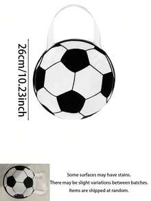5/3/1pc Soccer Party Favor Bags, Ball Themed Party Goody Candy Bags Sport Game Treat Handbags Soccer Non Woven Gift Handbags, Soccer Goodie Gifts Bags Reusable Non Woven Football Treat Totes For Team Sports Birthday Party Supplies - A - View 7