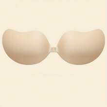 Wedding Dress Bra Straps, Silicone Nipple Covers For Small Bust Lift And Gather, Slip-Resistant Invisible Seamless Bra - Color - View 3