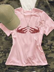 Women T-Shirts - Black - View 8