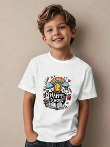 Tween Boys T-Shirts - White - View 2