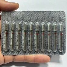 DeDryDS 10件套钻石花形美甲钻头套装，适用于美甲打磨机、电动指甲锉及其他专业美甲工具，包含碳化钨钻头，适用于亚克力凝胶美甲，居家及美甲沙龙均可使用。 - 彩色 - 查看 6