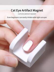 annies Auto Cat Eye Magnet Tool Multi-Function Strong Magnetic Wide French Cat Eye Magnet For Nail Art Beginners - Multicolor - View 4
