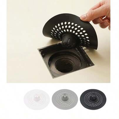 1 Silicone Drain Stopper, Measuring 5.23 Inches * 0.9 Inches, Suitable For Bathrooms, Kitchens, Bathtubs, And Sinks, Preventing Hair And Other Debris From Clogging Drains. A Must-Have For Back-To-School Season!