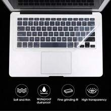 1pc Universal Keyboard Cover, Fit For 13", 14", 15", 16", 17" Laptops, Soft Silicone Transparent Dust-Proof Protective Film - View 9