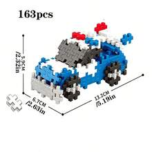Xe hơi mini lắp ráp, đồ chơi STEM giáo dục tự lắp ghép 3D, trò chơi xếp hình sáng tạo, quà sinh nhật cho bé trai và bé gái từ 3 tuổi trở lên. - Nhiều màu - Xem 3