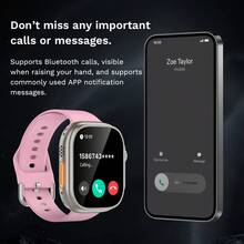 2.01 Inch Full Screen Metal Body Smartwatch, Compatible With IOS And Android Phones, (Call/Dial), Multiple Sports Modes/Abundant Watch Faces/Built-In Games/AI Voice Control/Unisex Sports Watch - View 6