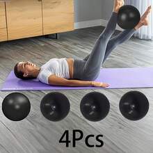 25cm Thick Anti-Burst Yoga Ball, Suitable For Pilates, Childbirth Balance And Stability - Multicolor - View 9
