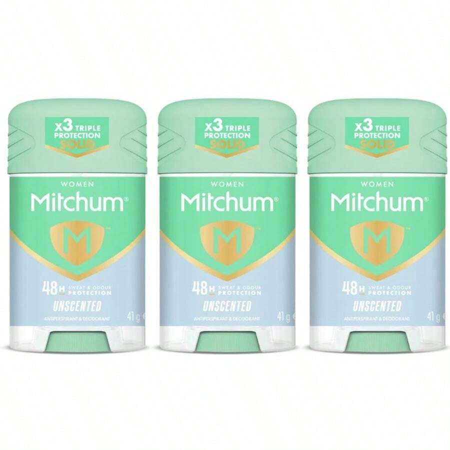 Mitchum Deodorant Stick Unscented 41 G - 3 件裝 - 查看 1