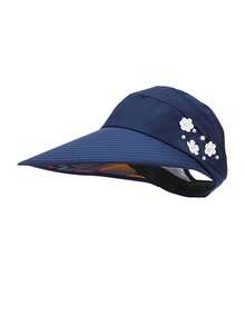 Women's Beach Visor In Spring And Summer, Wide-Brimmed Design, UV Protection, A Variety Of Colors To Choose From.,Hat - A - View 12