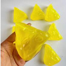 椰子油芝士软萌玩具，慢回弹减压挤压玩具，软萌饺子，玩具，可爱小玩意儿 - 彩色 - 查看 3
