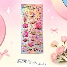 Stiker Jeli Shaker Rhinestone 3D Gaya Jepang Segar, Lembut, dan Imut, Terbuat dari Resin Permen dan Bahan Mainan, Transparan Mengkilap dengan Efek 3D yang Kuat, Dekorasi Tambahan Dapat Diubah Menjadi Stiker Perekat, Mudah untuk Menghias Buku Tempel, Casing Ponsel, Buku Harian, Sempurna untuk Berbagai Kerajinan DIY dan Dekorasi Grafiti. - MultiWarna - View 5
