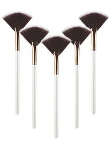1/2/5/10/20 Piece Set Fan Brush Facial Mask Brush Applicator Ultra-Thin Soft Vermicelli Mask Brush Beauty Products Mud Cream Peeling Makeup. - Multicolor - View 13