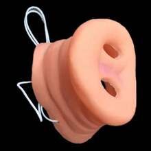 2pcs Pig Nose Mask, Fun Costume Accessory For Masquerade, Lightweight And Comfortable, Suitable For Halloween, Themed Events And Role-Playing, Soft Material - Multicolor - View 5