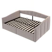 Chaises de salle à manger - GRIS CLAIR + Rembourré + Chambre 1 - Voir 10