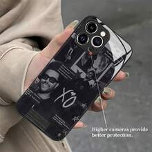 Funda para teléfono con diseño de estrellas, compatible con fundas  y Apple. Fabricada en TPU, ofrece protección contra golpes y caídas. Es un regalo excelente para amigos y familiares. Perfecta para amantes de la música y para quienes aprecian los diseños únicos. - Negro - Ver 5